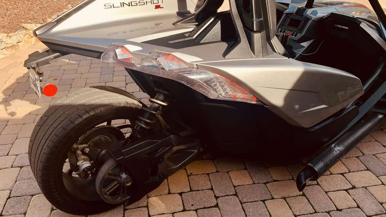 2016 Polaris Slingshot SL Model Gray On Black For Sale In San Diego.