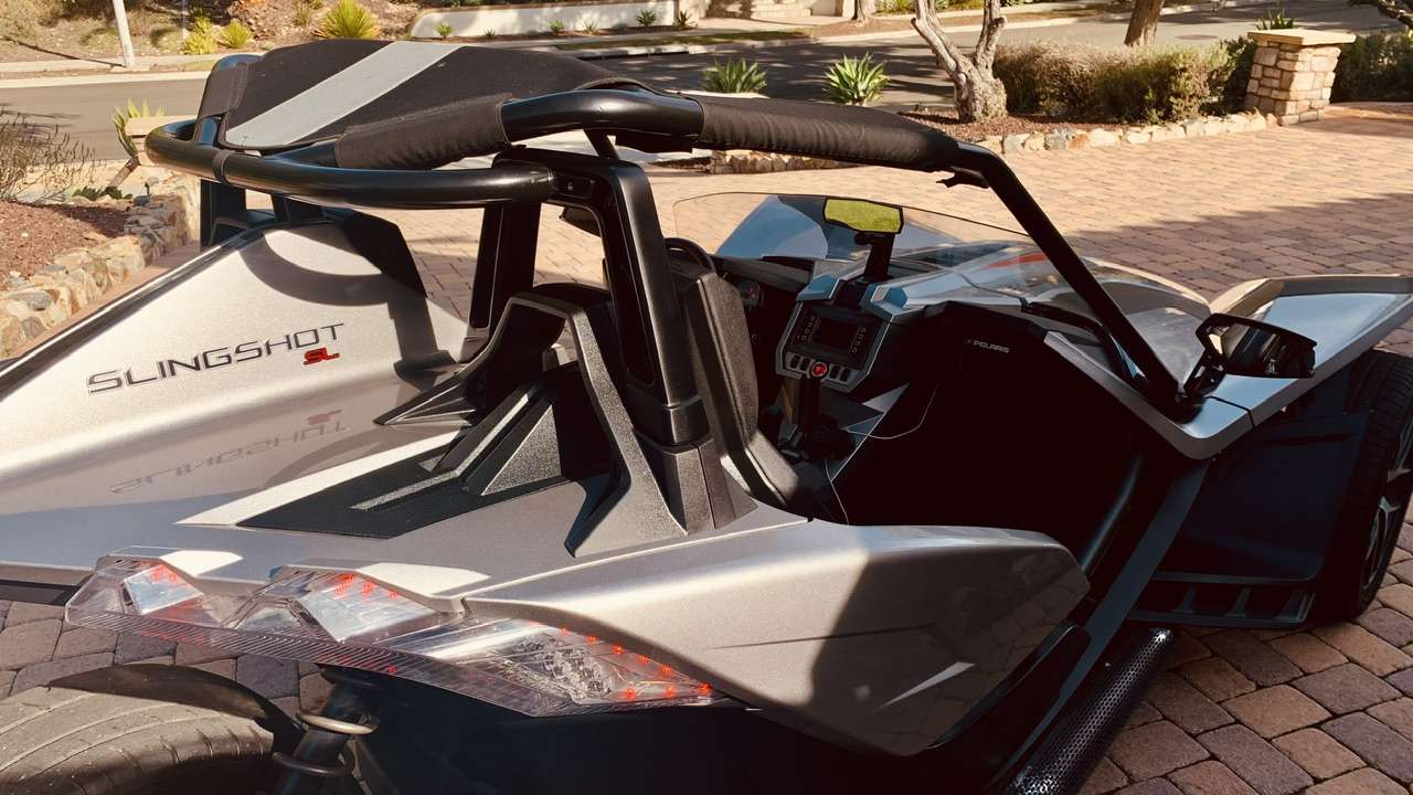 2016 Polaris Slingshot SL Model Gray On Black For Sale In San Diego.