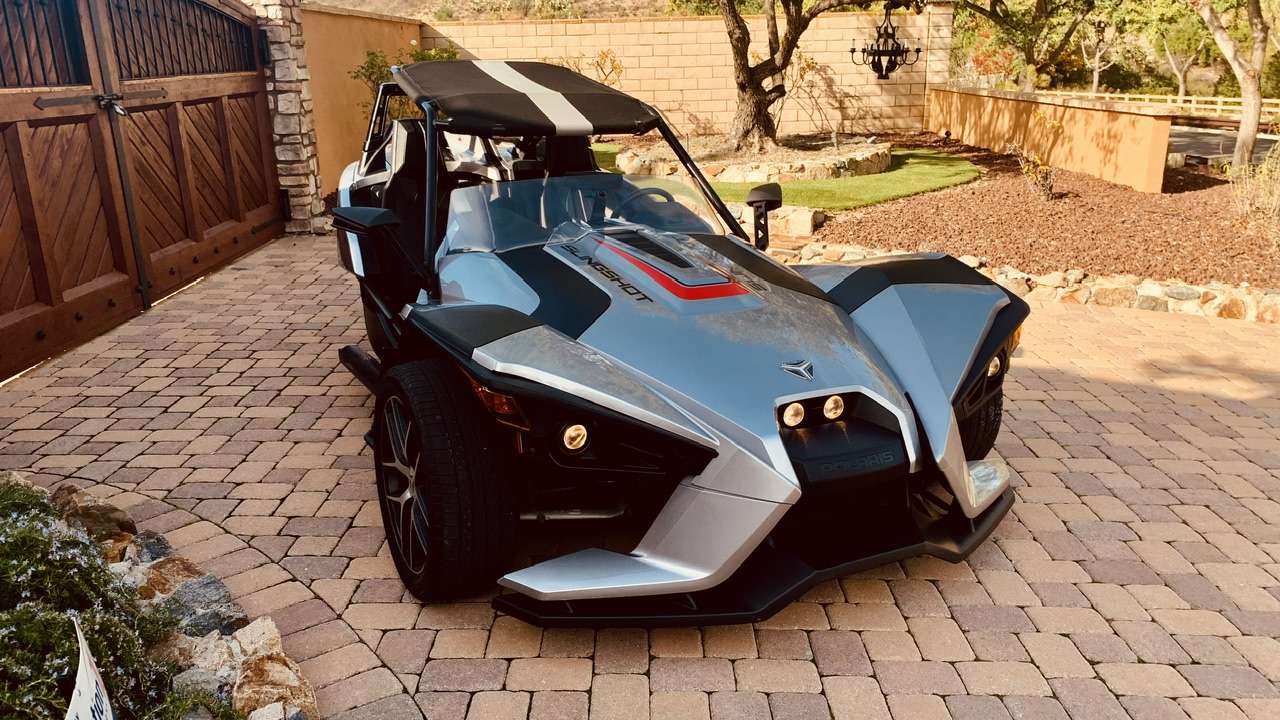 2016 Polaris Slingshot SL Model Gray On Black For Sale In San Diego.