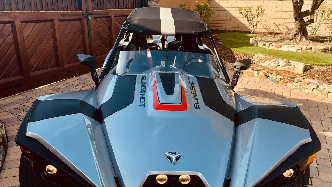 2016 Polaris Slingshot SL Model Gray On Black For Sale In San Diego.