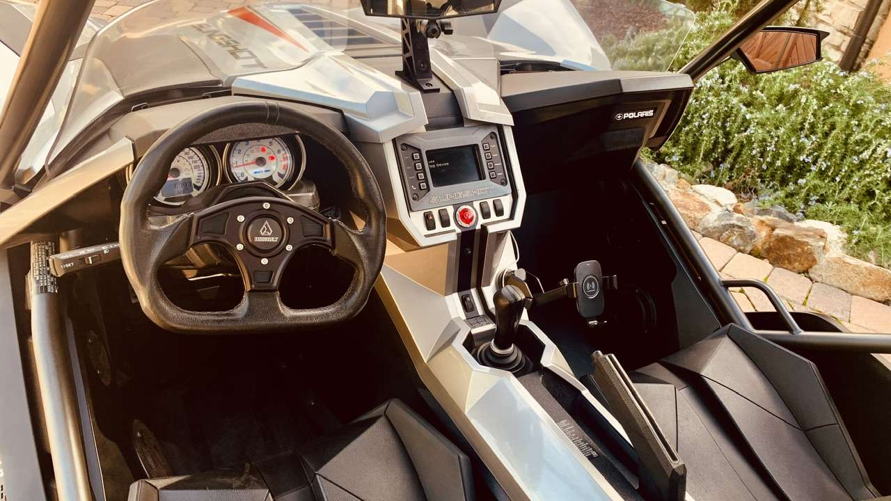 2016 Polaris Slingshot SL Model Gray On Black For Sale In San Diego.