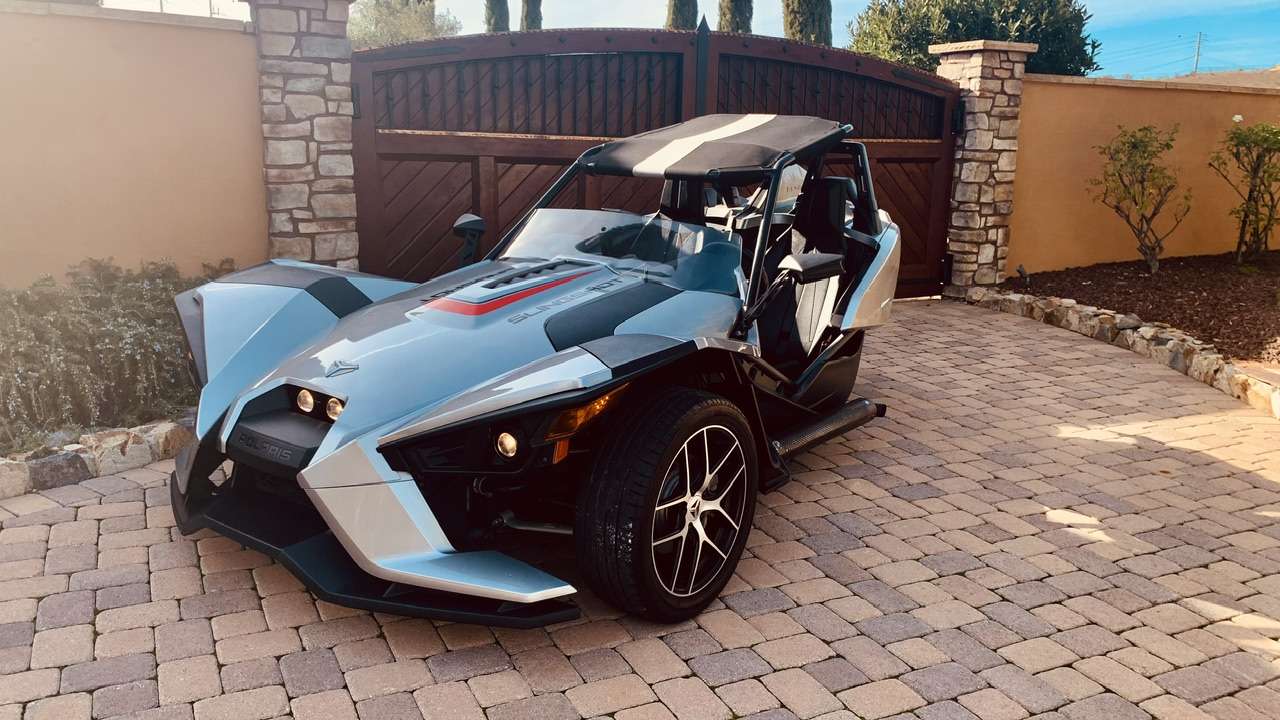 2016 Polaris Slingshot SL Model Gray On Black For Sale In San Diego.
