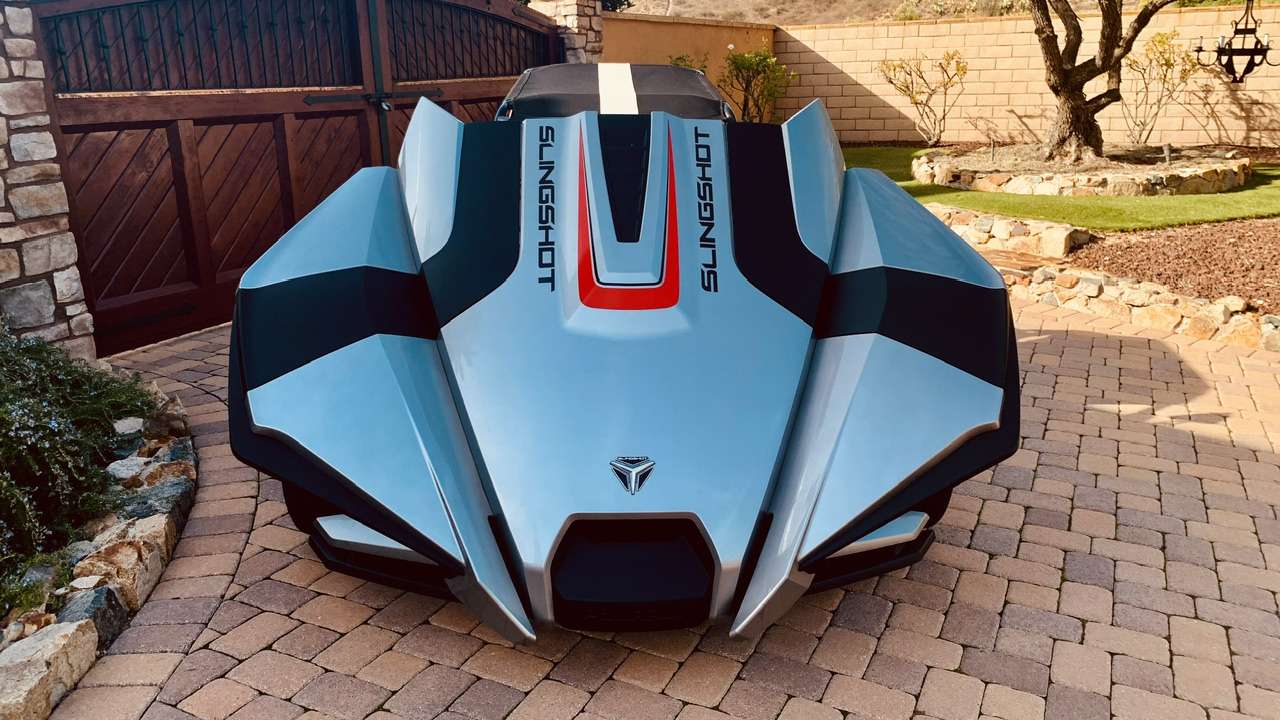 2016 Polaris Slingshot SL Model Gray On Black For Sale In San Diego.