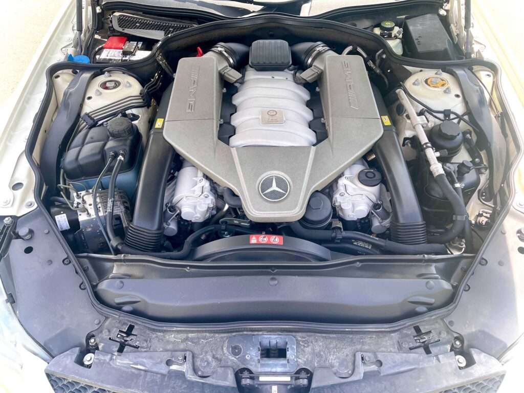 2009 mercedes-benz sl63 engine