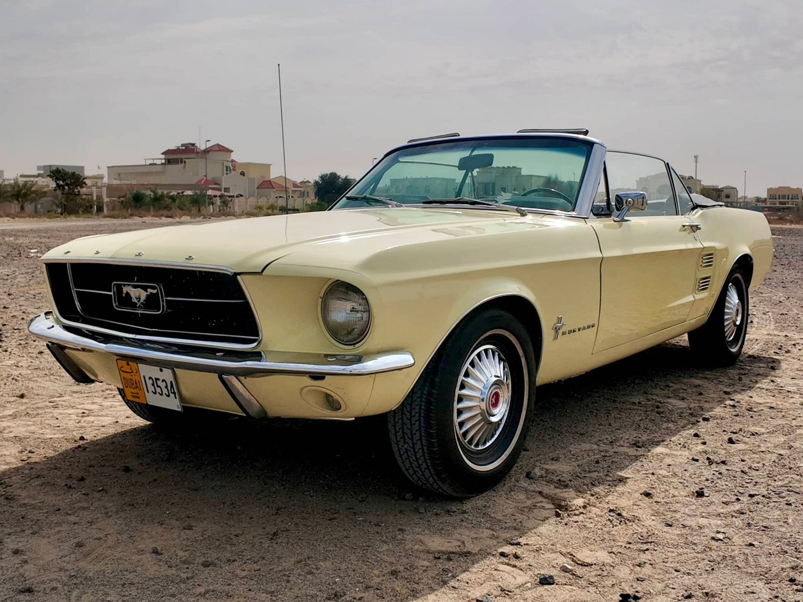 Classic Ford Mustang Convertible for Rent in Dubai