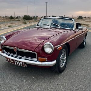 CLASSIC CONVERTABLE MG FOR RENT IN DUBAI